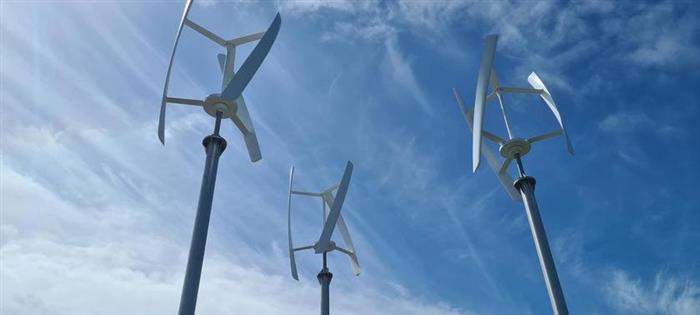 Veplas: Norhybridove vetrnice so urbana in industrijska energetska rešitev z malimi enotami